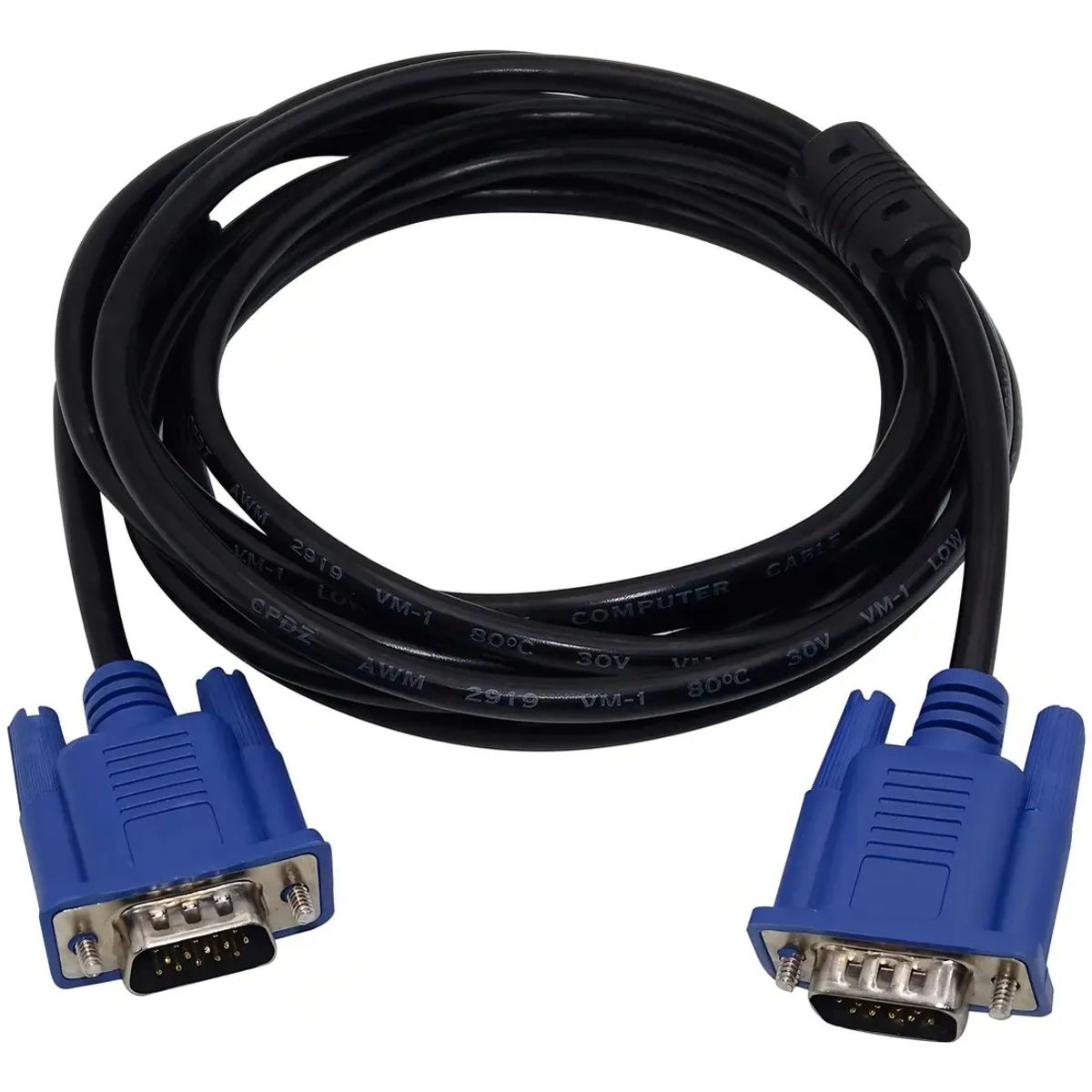 GENERICO - Cable Extensión VGA Macho A Macho 3 Metros
