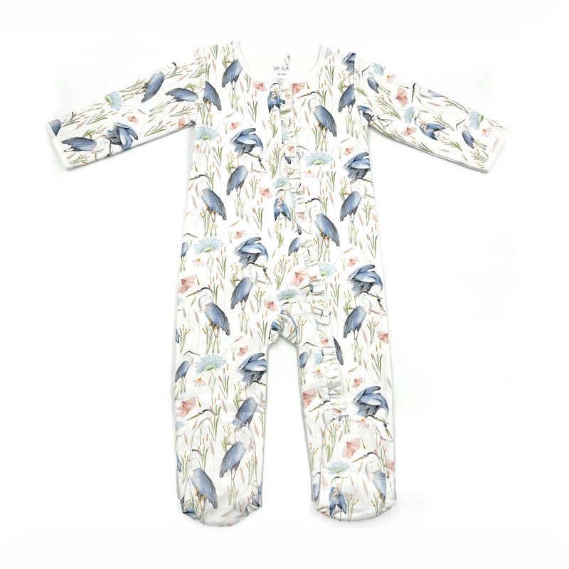 LITTLE BEE - Pijama Baby Franela BlueBirds