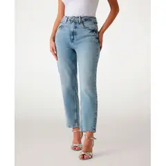GUESS - Jeans Mom Jean Azul