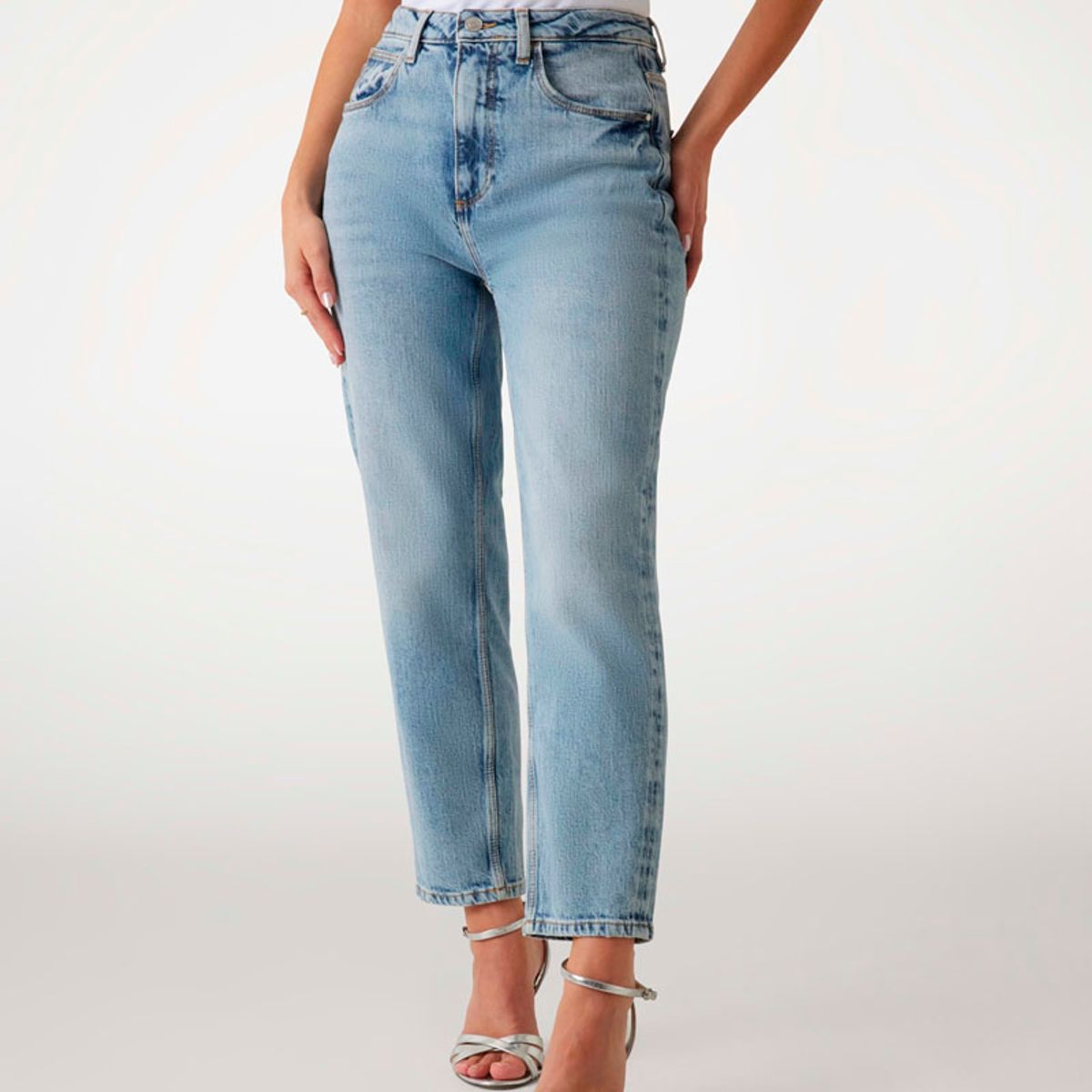 GUESS - Jeans Mom Jean Azul Guess