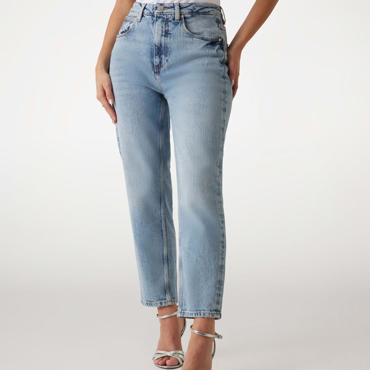 GUESS - Jeans Mom Jean Azul Guess