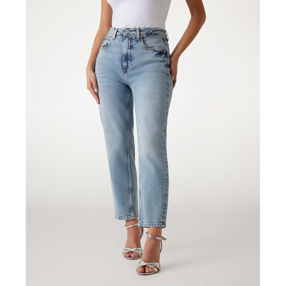 GUESS - Jeans Mom Jean Azul Guess