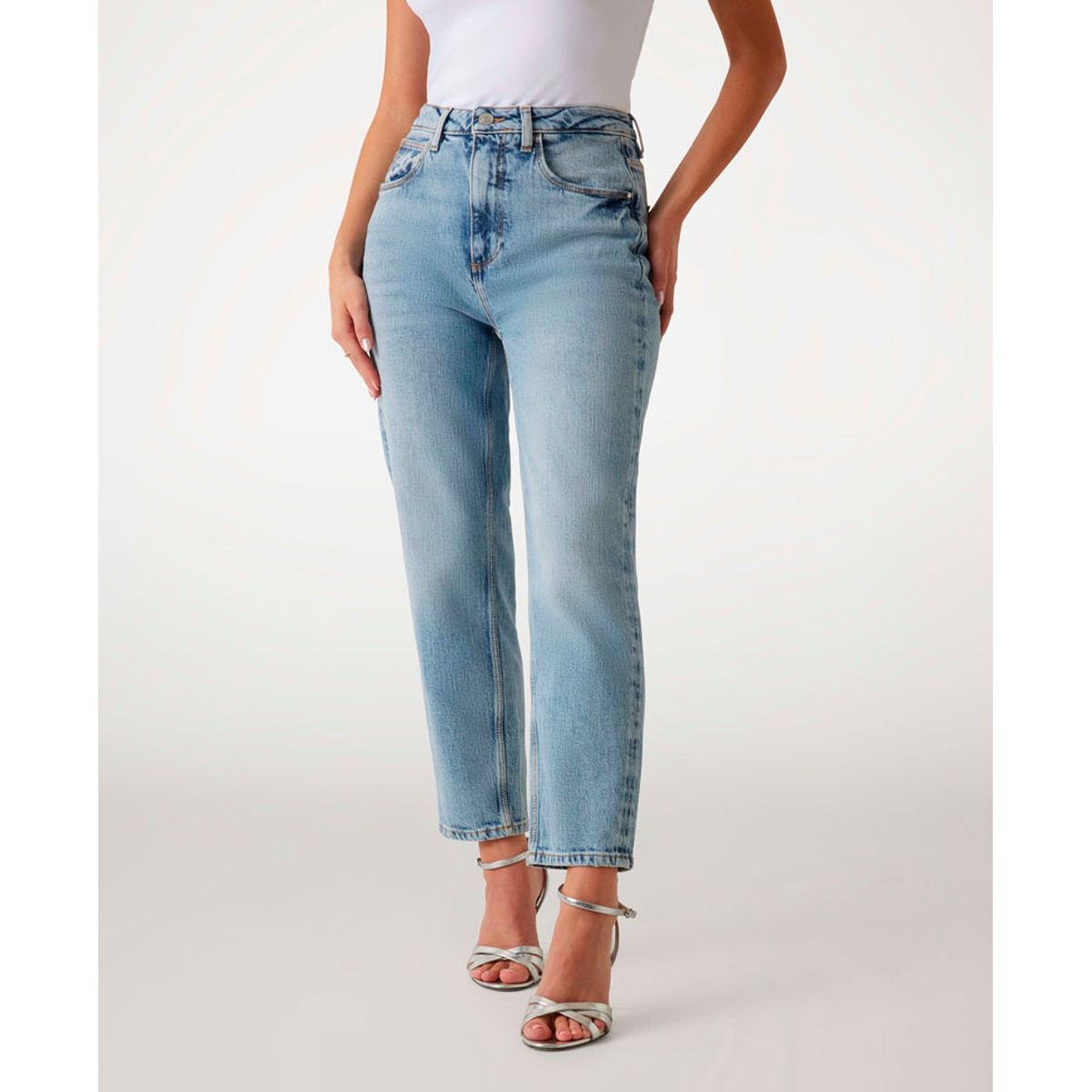 GUESS - Jeans Mom Jean Azul Guess
