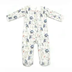 LITTLE BEE - Pijama Baby Franela BlueBirds