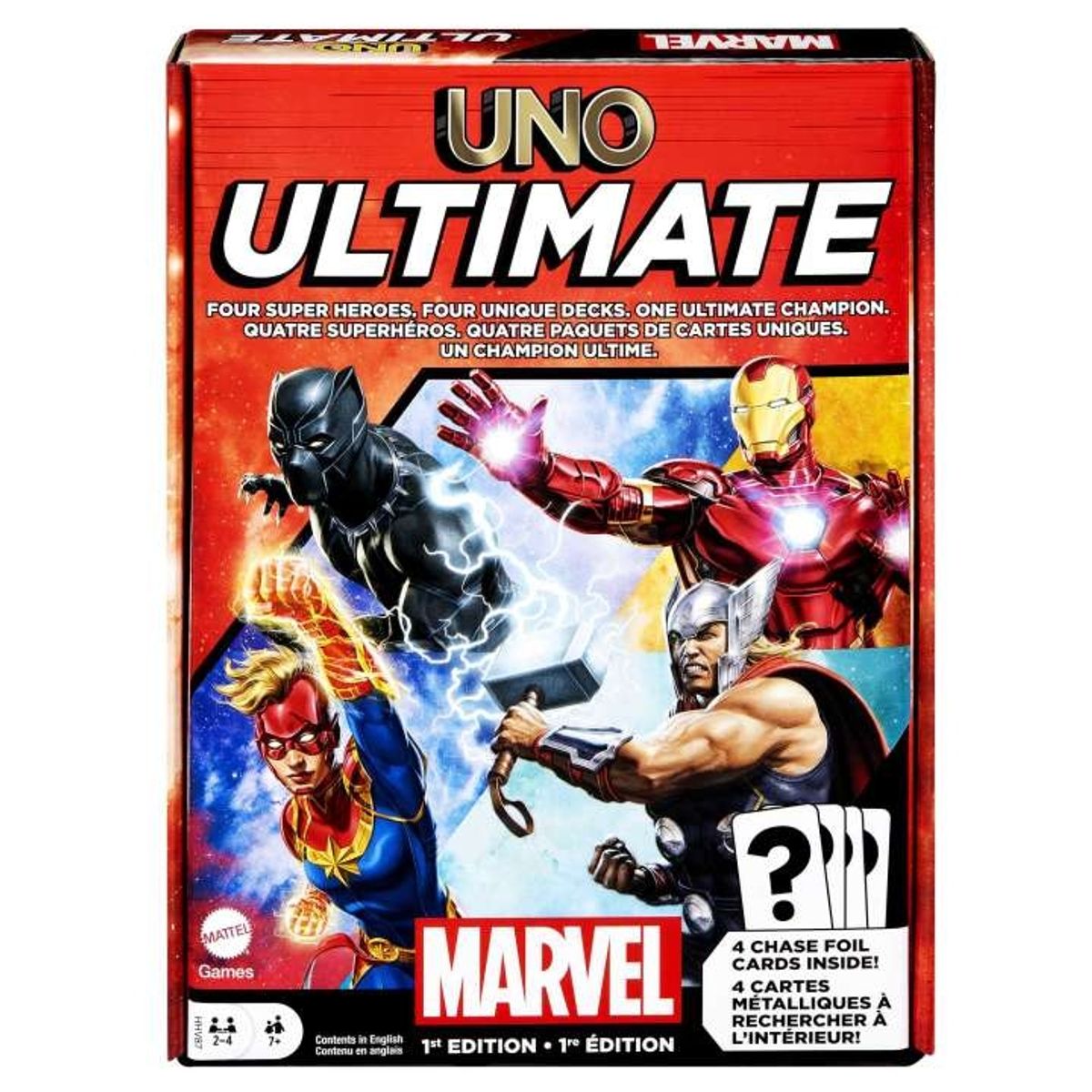 MATTEL - MATTEL HHV87 UNO ULTIMATE MARVEL