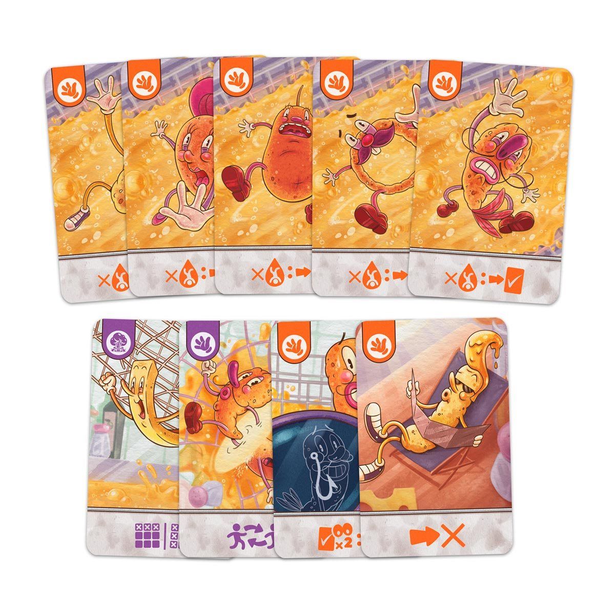 ANSALDO - Juego de mesa Fritanga cartas de cocina y estrategia