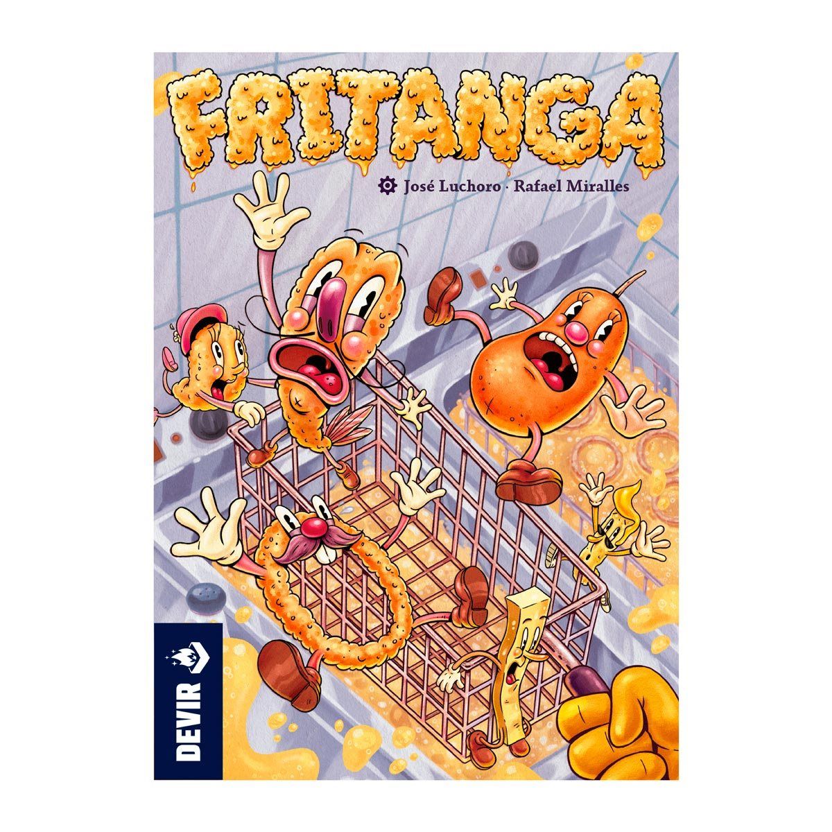 ANSALDO - Juego de mesa Fritanga cartas de cocina y estrategia
