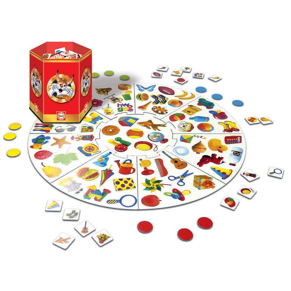 EDUCA - Juego de mesa EDUCA Ojo de Lince 70 imágenes didáctico