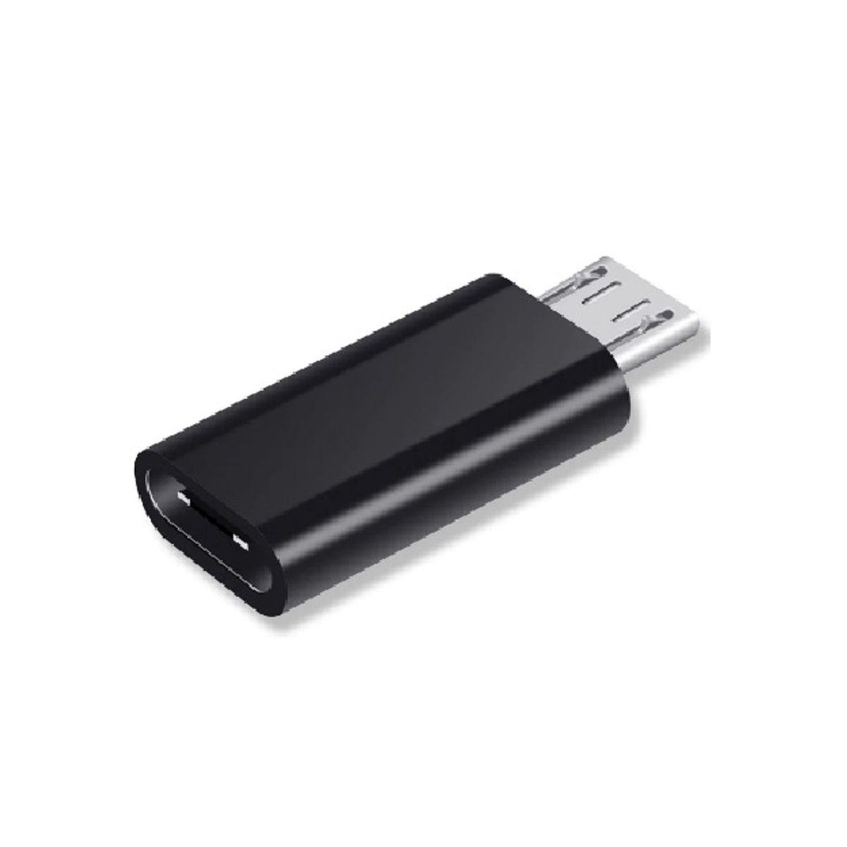 GENERICO - Adaptador Tipo C a Micro USB V8 Tipo C Macho a Micro USB V8 Hembra Celulares