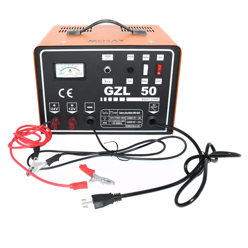 MOSAY - Cargador De Bateria 12V24V Mosay GZL 50