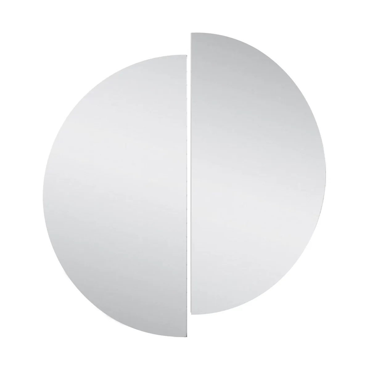 FMFURNITURE - Espejo Circular Dividido 60x60…