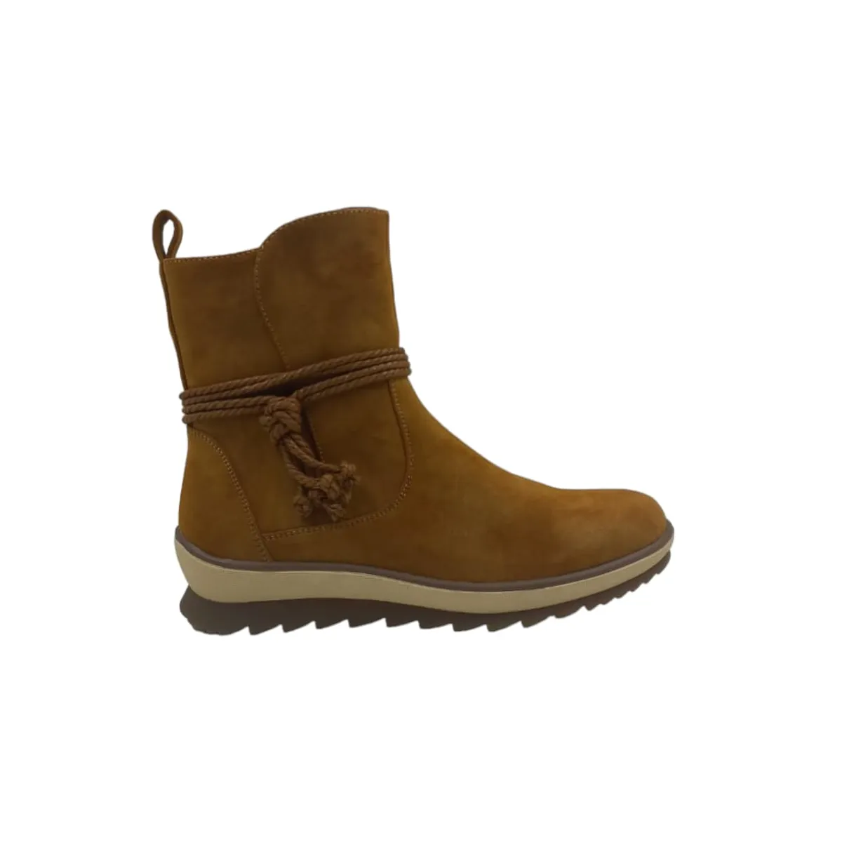 HERIEL - Bota Camel Baja Mujer
