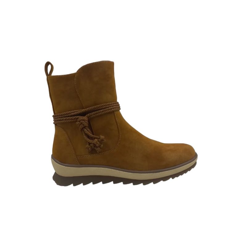 HERIEL - Bota Camel Baja Mujer