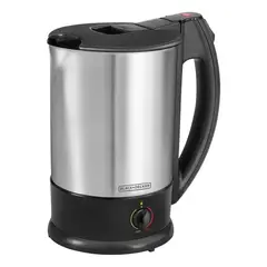 BLACK+DECKER - Hervidor Jkc001bd-cl Black + Decker Para Te Color Plateado