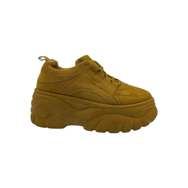 HERIEL - Zapatilla Amarilla Plataforma Mujer