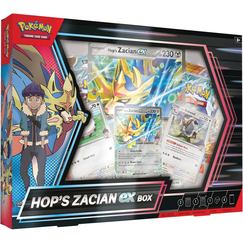 POKEMON - POKEMON TCG HOPS ZACIAN EX BOX ESPAÑOL
