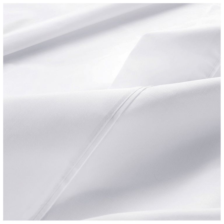 Juego de Sabanas Blancas 144 Hilos King Blanco KING