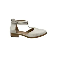 HERIEL - Zapato Blanco Bajo Mujer