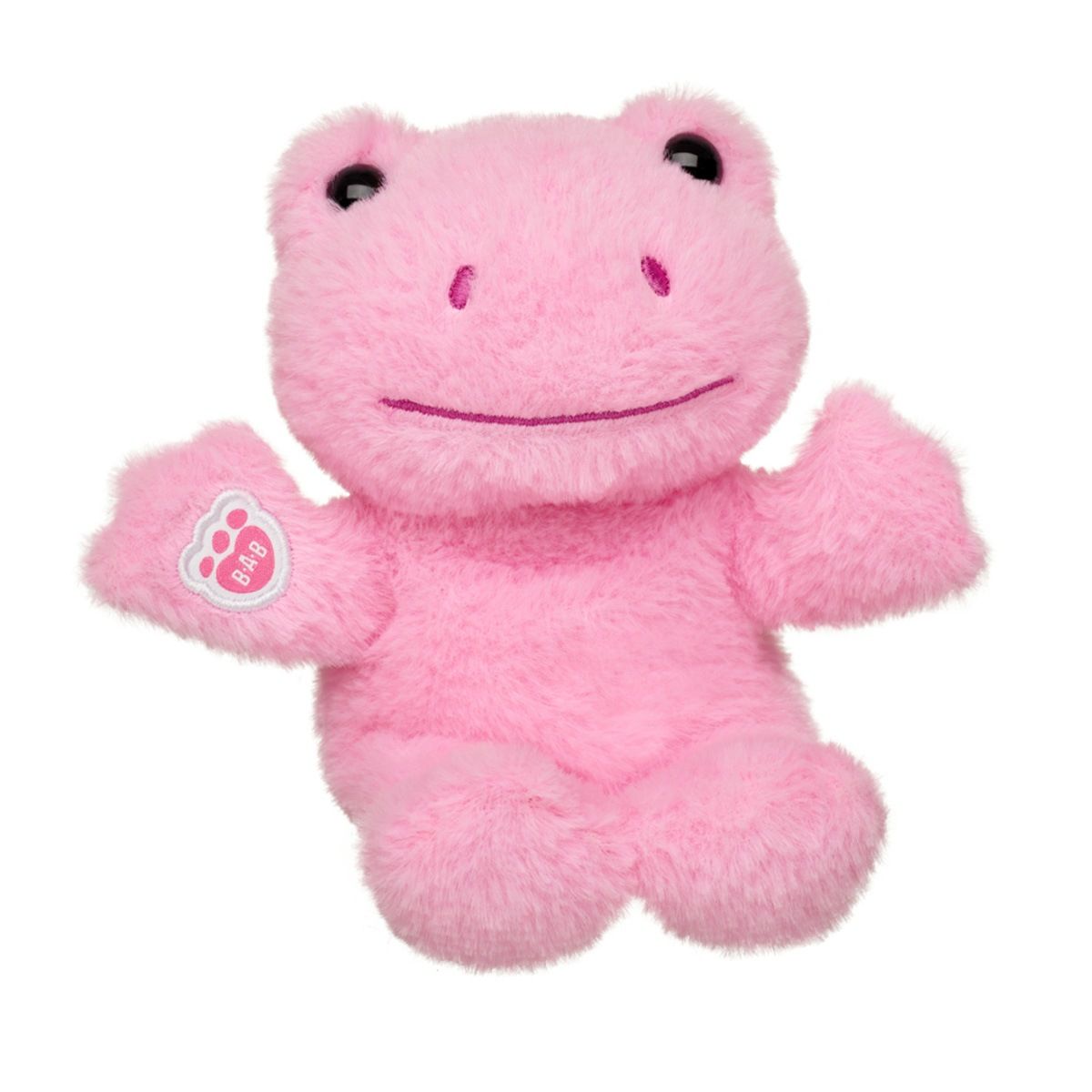 BUILD A BEAR - Peluche mini Build a Bear rana rosa colección