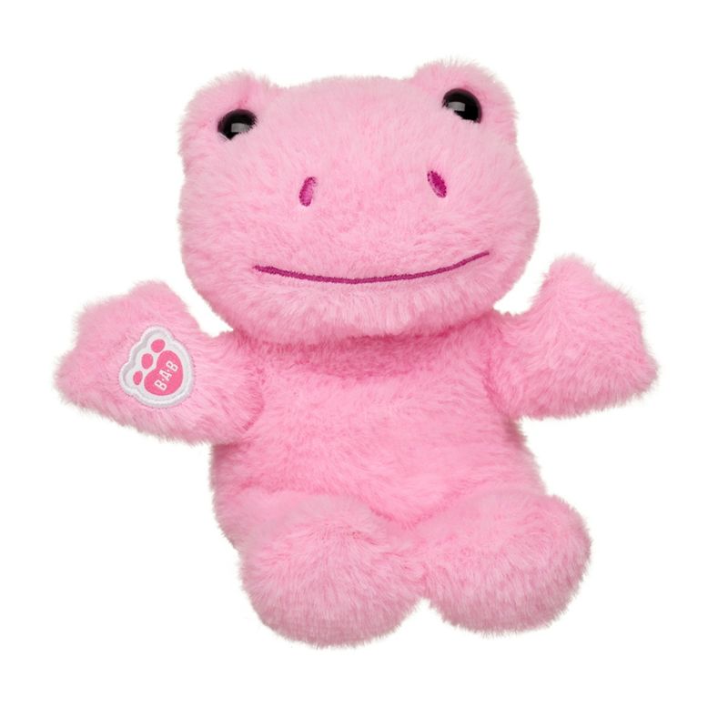 BUILD A BEAR - Peluche mini Build a Bear rana rosa colección