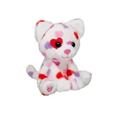 BUILD A BEAR - Mini peluche Gata Corazones Be Mine