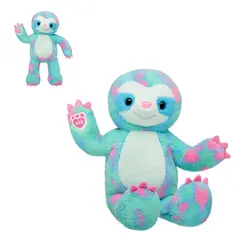 BUILD A BEAR - Peluche oso perezoso suave y colorido