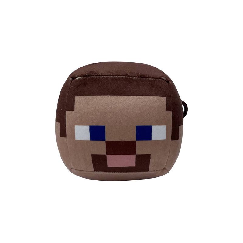 MINECRAFT - PELUCHE MINECRAFT CUBO 12CM CON CLIP - STEVE