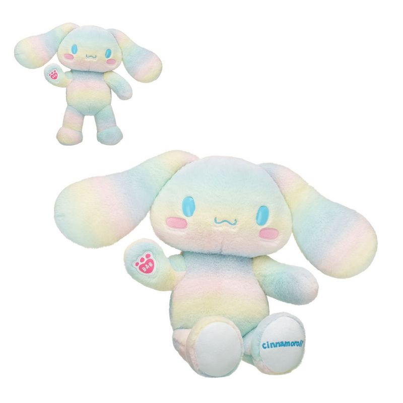 BUILD A BEAR - PELUCHE CINNAMOROLL TD PASTEL SANRIO BUILD-A-BEAR
