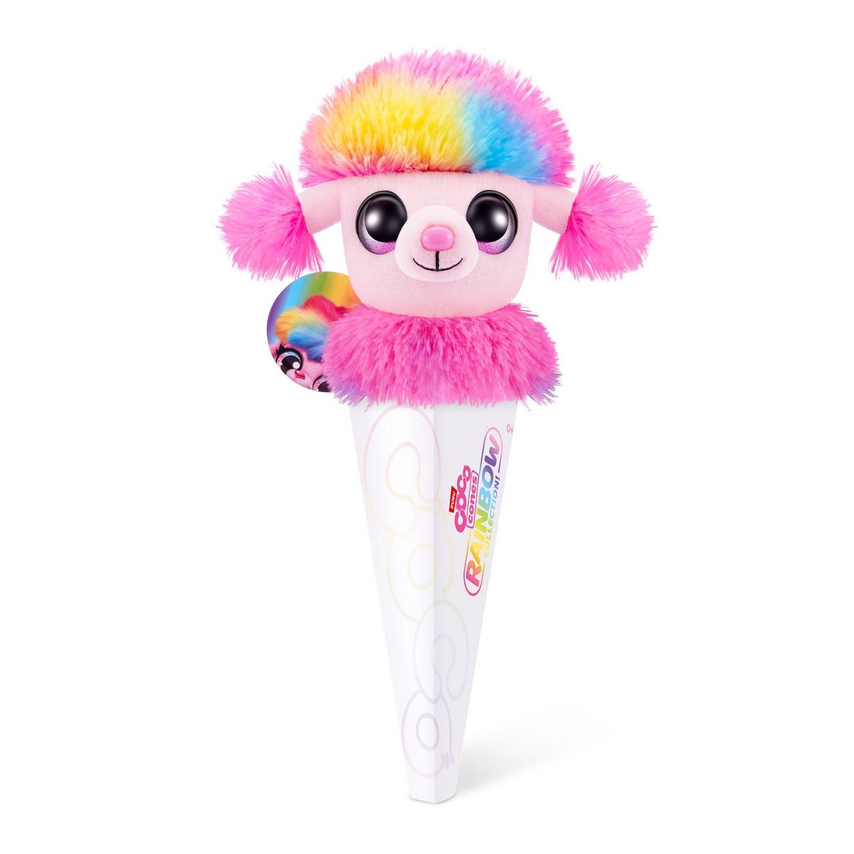 COCONELA - Peluche COCO CONES colección Rainbow colores vibrantes