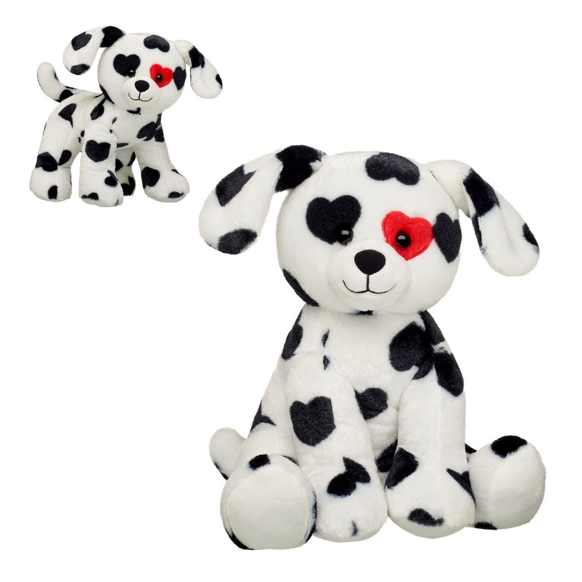BUILD A BEAR - Peluche Build a Bear dálmata Be Mine corazón