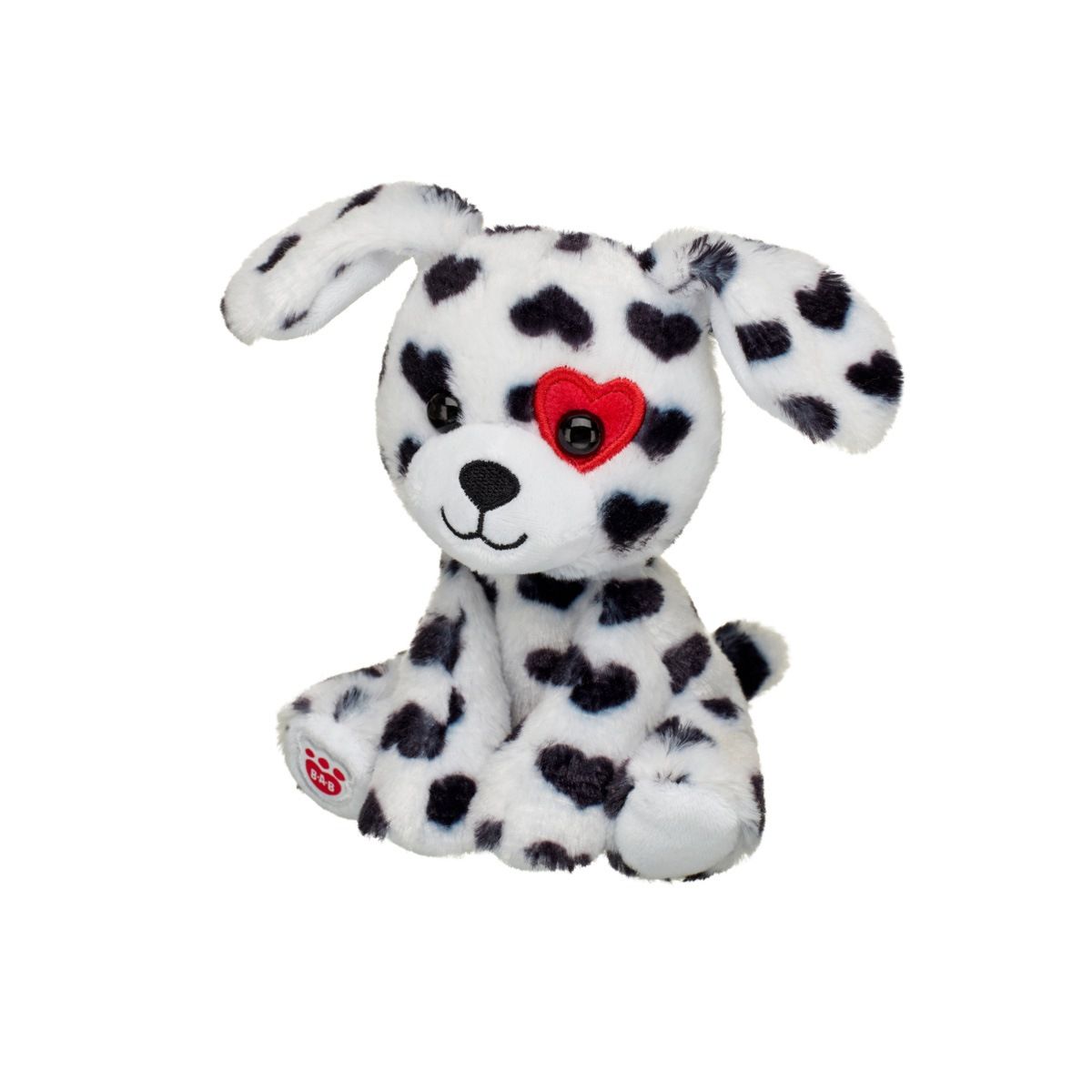 BUILD A BEAR - Mini peluche Build a Bear dálmata Be Mine corazones
