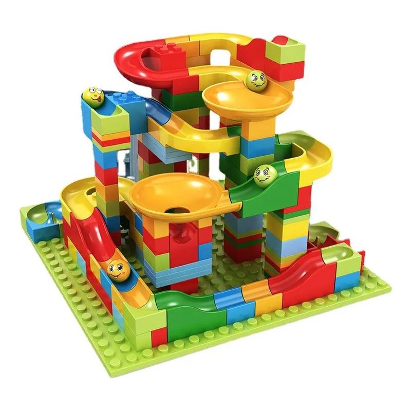 GENERICO - Juguete Niños Tobogan De Pelotas Bloques Construccion 170 pcs
