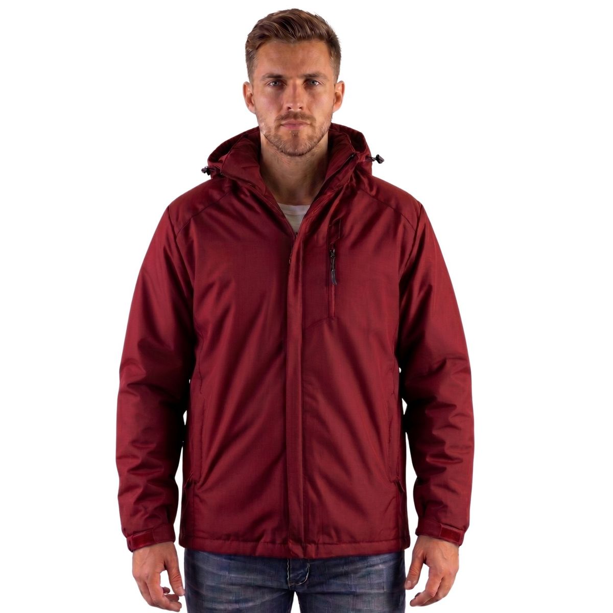 LOOK SHOP - CHAQUETA HOMBRE PREMIUM EXCELENTE CALIDAD PARKA FORRO PIEL H302