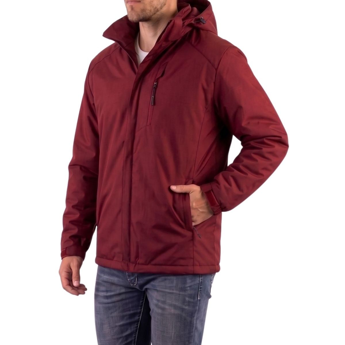 LOOK SHOP - CHAQUETA HOMBRE PREMIUM EXCELENTE CALIDAD PARKA FORRO PIEL H302