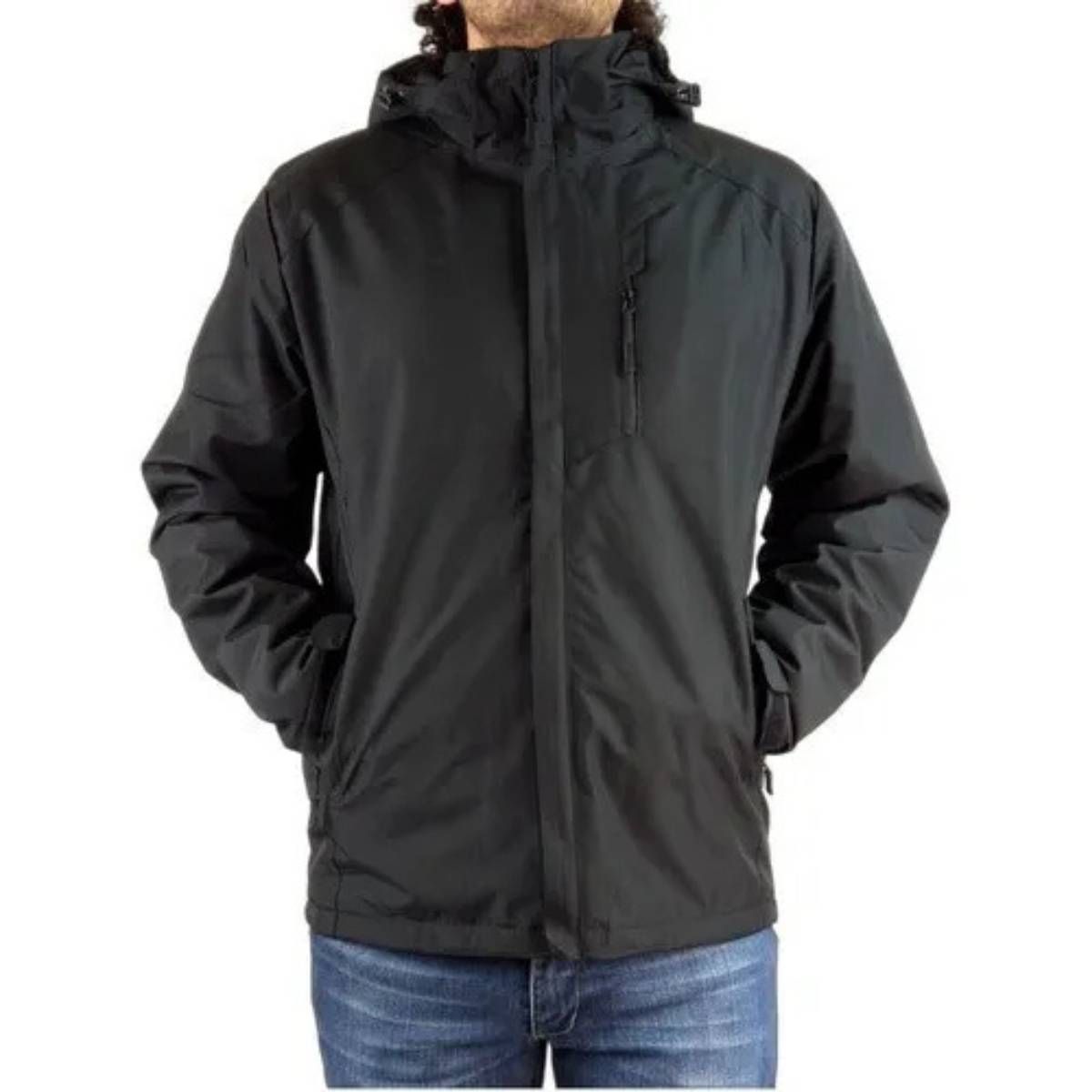 LOOK SHOP - CHAQUETA HOMBRE PREMIUM EXCELENTE CALIDAD PARKA FORRO PIEL H302
