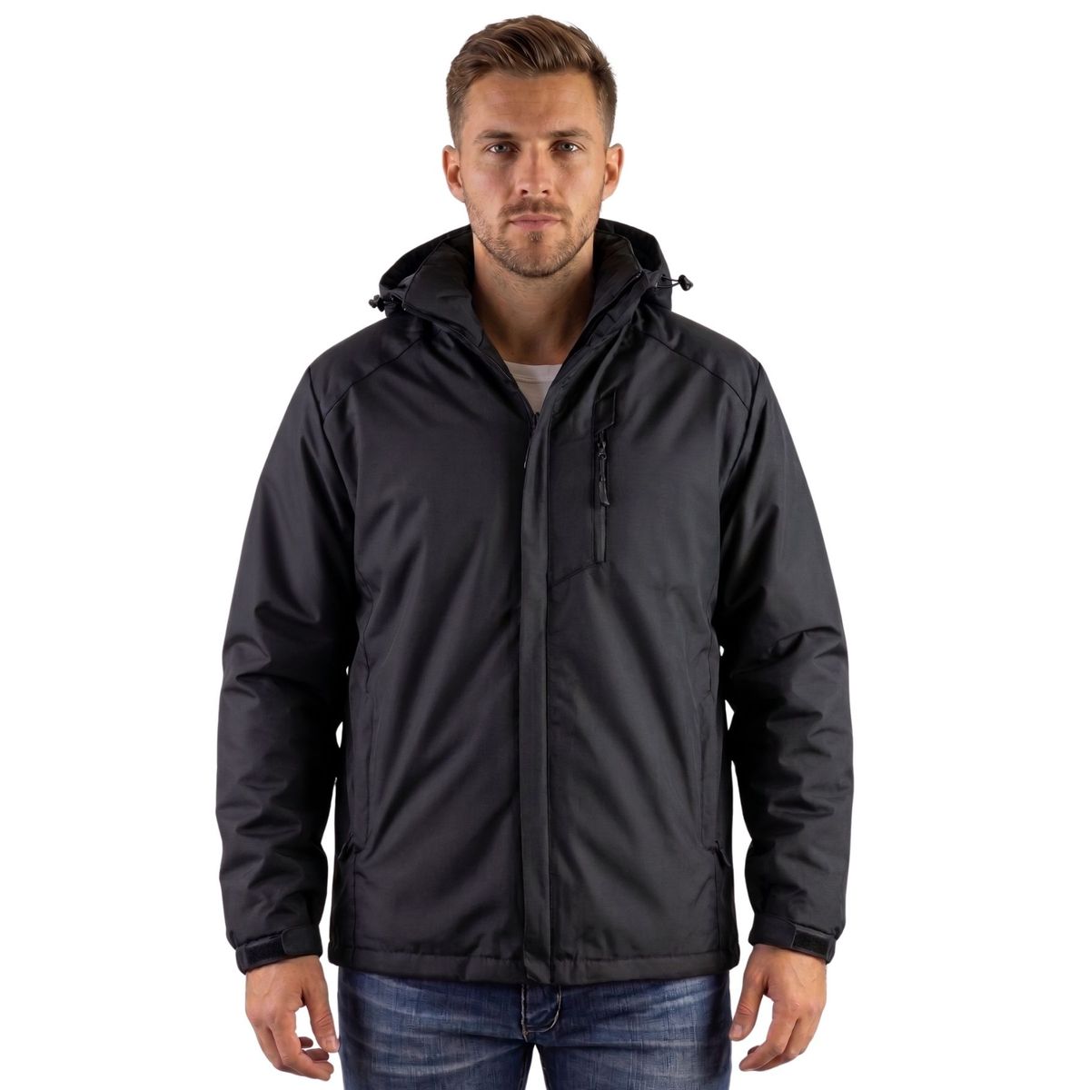 LOOK SHOP - CHAQUETA HOMBRE PREMIUM EXCELENTE CALIDAD PARKA FORRO PIEL H302