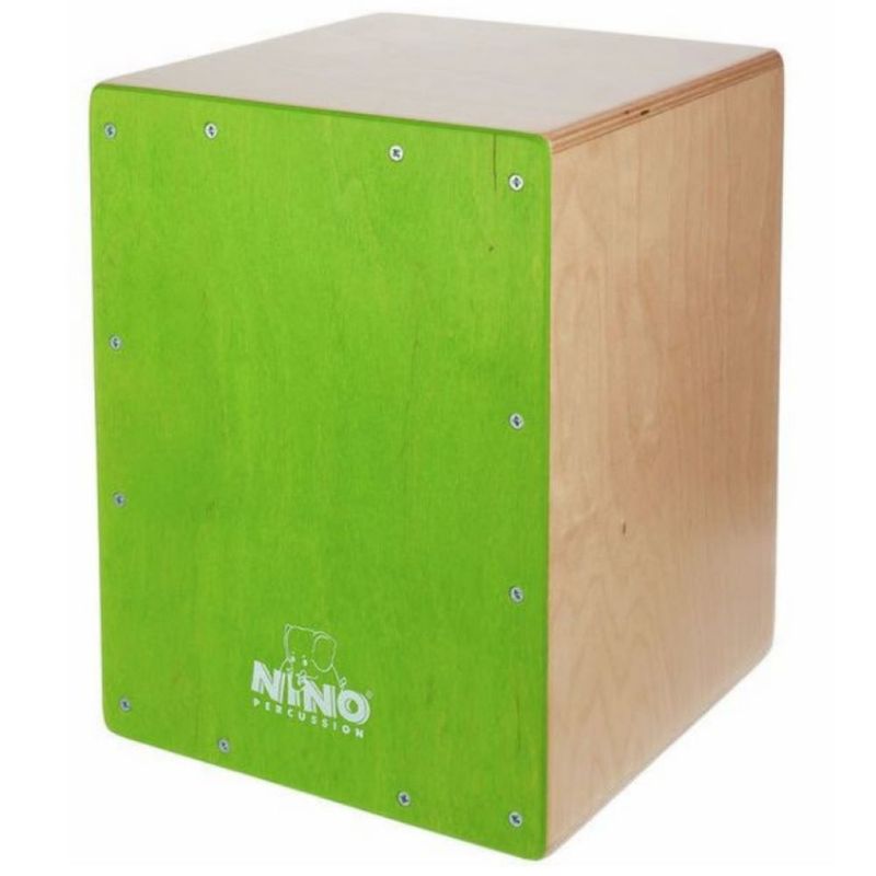 GENERICO - Cajon Peruano Verde Para Niños Nino Percussion NINO 950GR