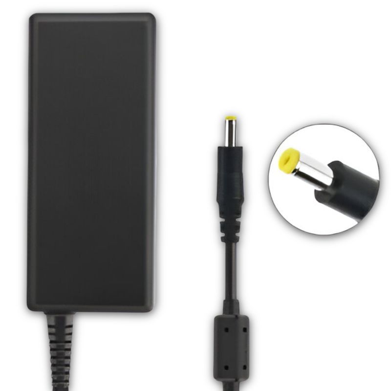 DBLUE - Cargador Notebook Para Hp 18.5V/3.5A Punta Amarilla Dbekc103