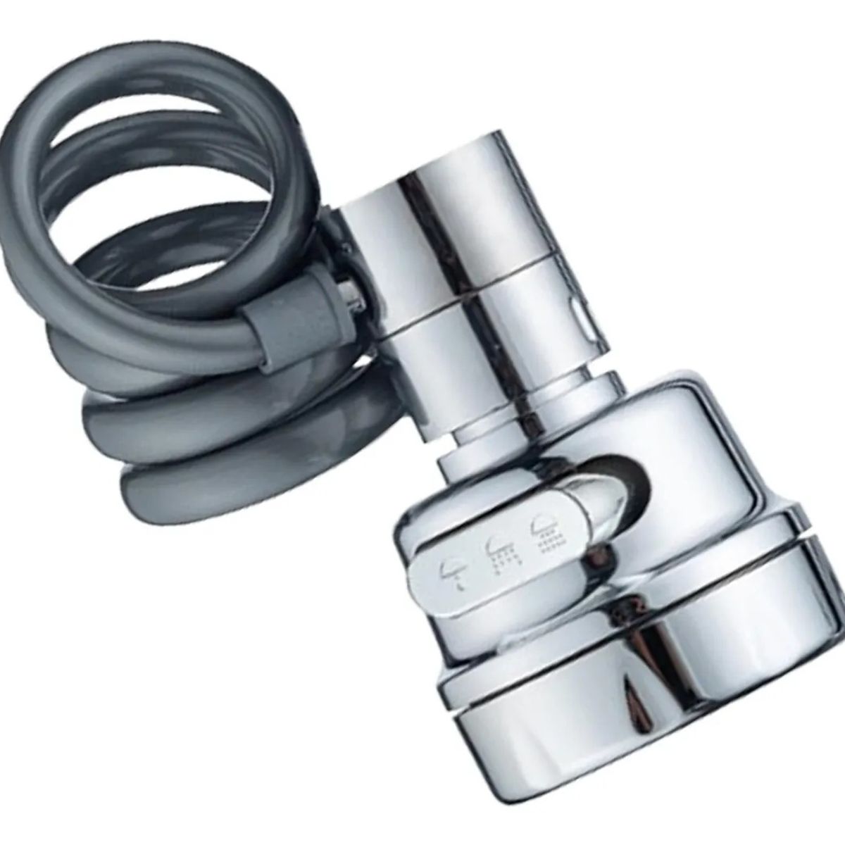 GENERICO - Adaptador Extension Flexible Llave Agua 360 Lavamanos