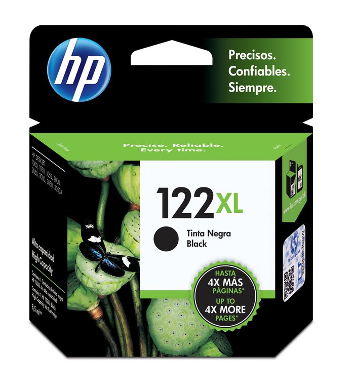 HP 122XL BLACK INK CARTRIDGE