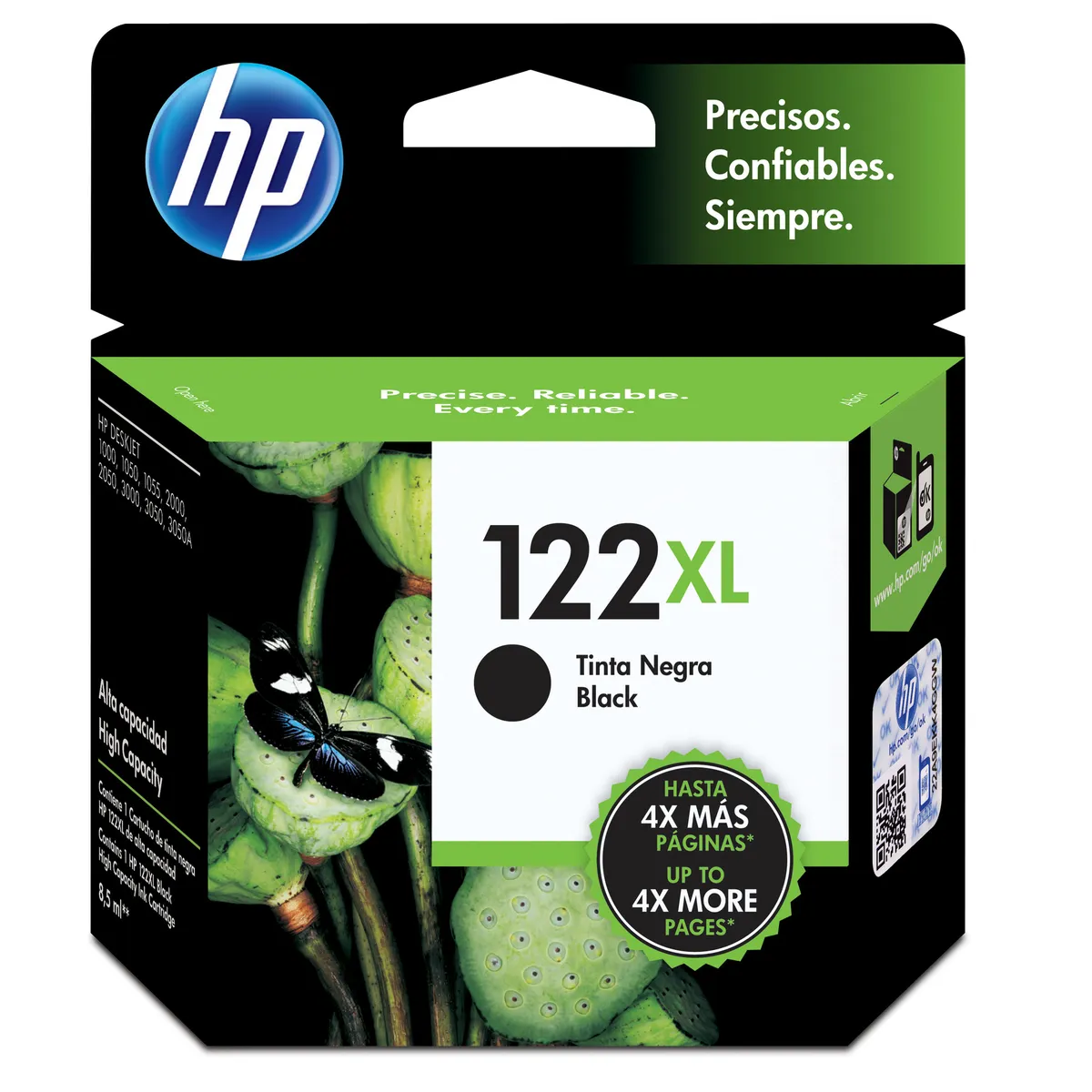HP - HP 122XL BLACK INK CARTRIDGE
