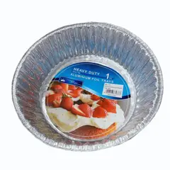 HOMESTAR - Envase Aluminio Reforzado Redonda Termolaminada 25cm