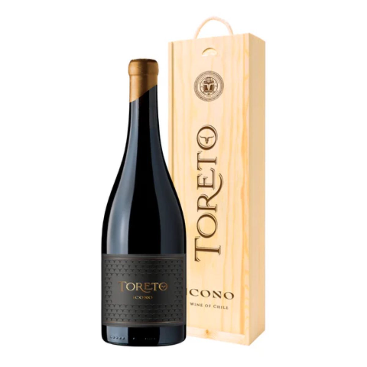BESTIAS WINES - Toreto Icono Blend Estuche Madera 750 cc