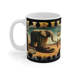 MI COMPRA ONLINE - Taza Lirili Larila Mug Original Divertido Brainrot Cerámica Regalo 325 ml