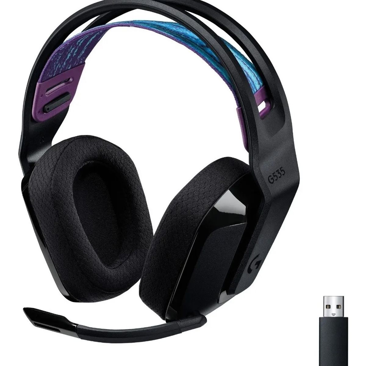 LOGITECH - Logitech G535 Audífonos Gamer Inalámbricos LIGHTSPEED Negro USB-C