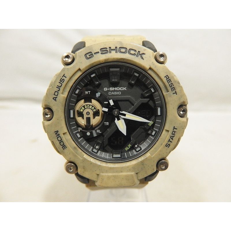 CASIO - reloj casio ga2200sl-5ad gshock hombre carbono camuflaje