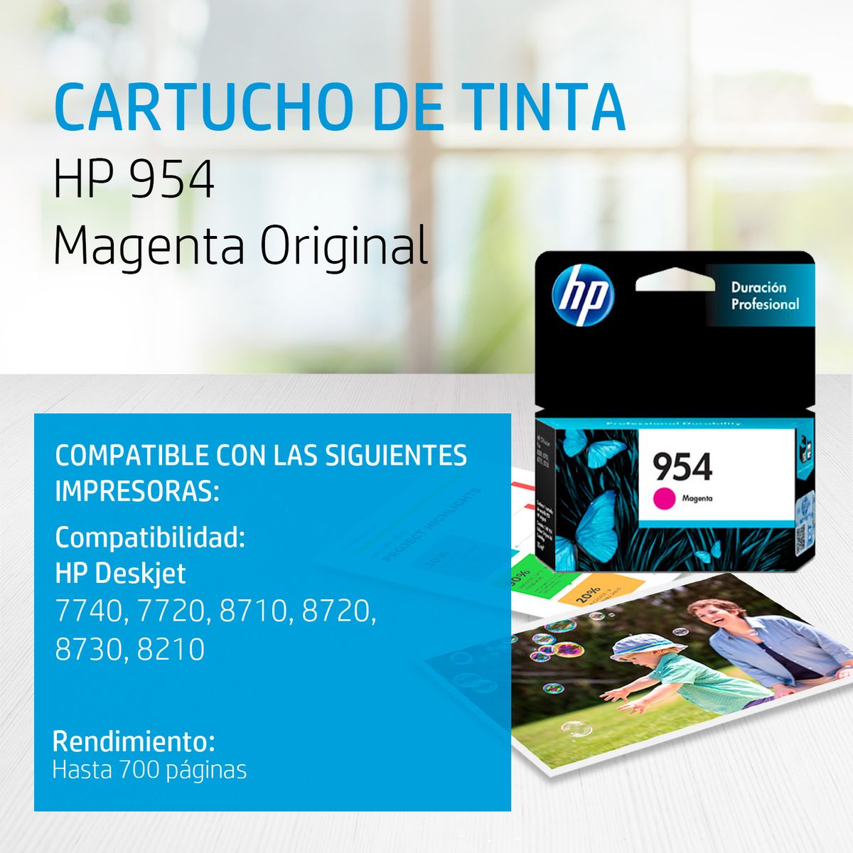 HP - Cartucho de tinta HP 954