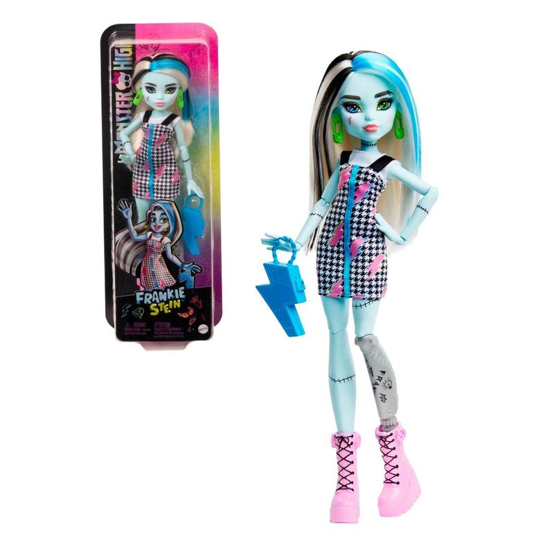 MONSTER HIGH - MONSTER HIGH MUÑECA BÁSICA FRANKIE
