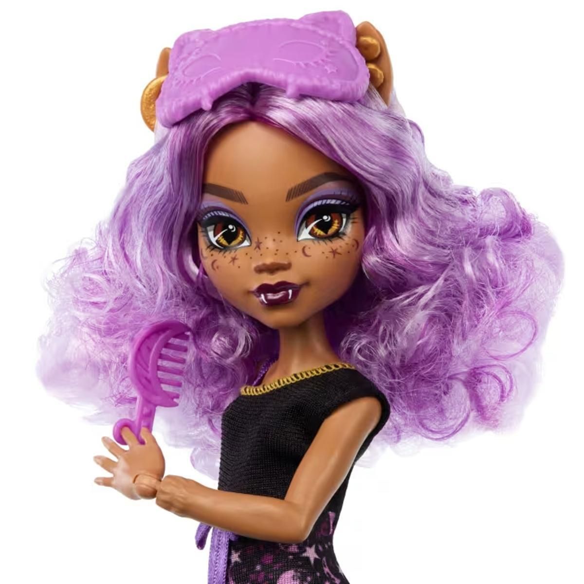 MONSTER HIGH - Muñeca Monster High pijama Clawdeen Wolf