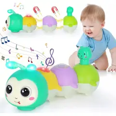 GENERICO - Juguete Sensorial Oruga Musical Movimiento
